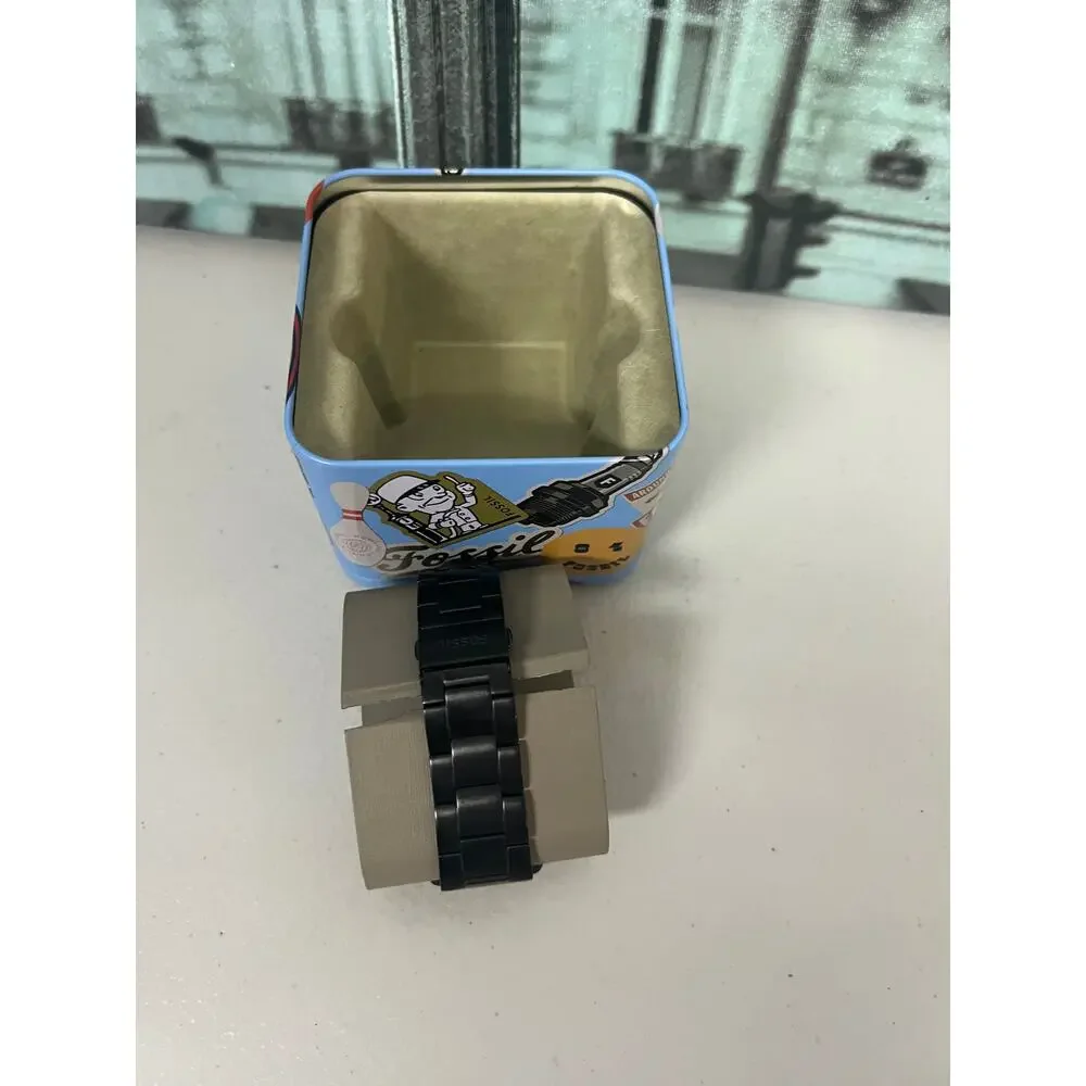 Fossil Minimalist Black Men's Watch FS5455